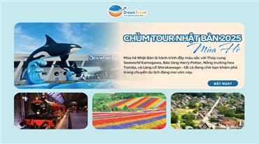 Chùm Tour Nhật Bản 2025 từ Hồ Chí Minh